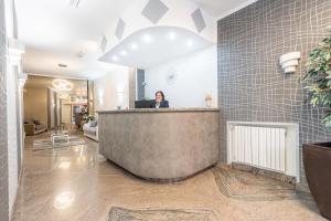 Vstupní hala nebo recepce v ubytování Hotel Donatello