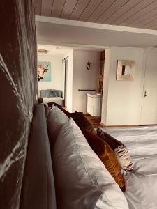 Posezení v ubytování Boutique Hotel Bellevue B&B am Brienzersee Iseltwald Interlaken