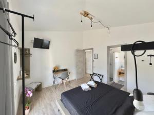 Postel nebo postele na pokoji v ubytování Civico36