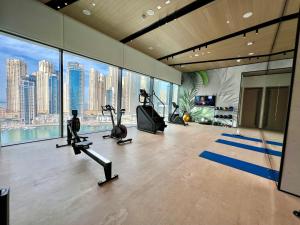 Fitness centrum a/nebo fitness zařízení v ubytování VIDA Residences Dubai Marina 1BR - Seaview, JBR, Dubai Eye