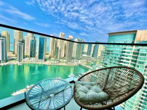 Posezení v ubytování VIDA Residences Dubai Marina 1BR - Seaview, JBR, Dubai Eye