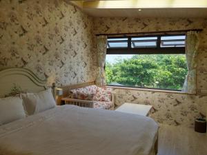 Letto o letti in una camera di 花蓮晨風星語民宿Sun Star B&B