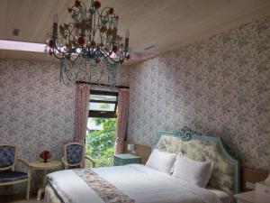 Letto o letti in una camera di 花蓮晨風星語民宿Sun Star B&B