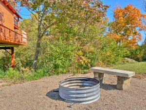 Aed väljaspool majutusasutust Skyview Treehouse by Amish Country Lodging