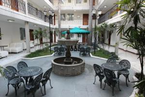Patio nebo venkovní prostory v ubytování Hotel San Fernando Real