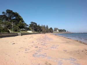 Pantai di atau di dekat rumah liburan