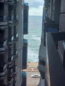 a view of the ocean from a building at Your Home Apartment in Alexandria