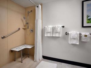 Vannituba majutusasutuses Hilton Garden Inn Cocoa Beach-Oceanfront, FL