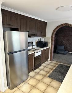 Η κουζίνα ή μικρή κουζίνα στο Robertsons Rest