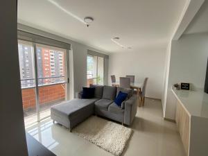 Posezení v ubytování Hermoso, moderno y confortable apartamento.