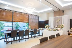 Posezení v ubytování Allzip Archieve4H Residence hotel Busan