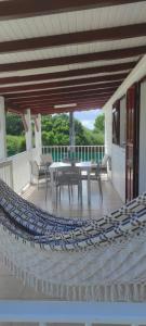 Μπαλκόνι ή βεράντα στο Maison 2 chambres avec jardin