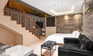 منطقة جلوس في Pohang A1 Hotel Yeongildae Branch