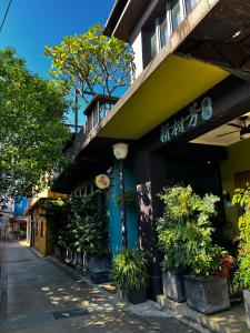 Hoone, kus hostel asub