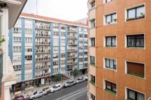 Budynek, w którym mieści się apartament