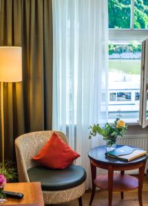 Istumisnurk majutusasutuses Hotel König