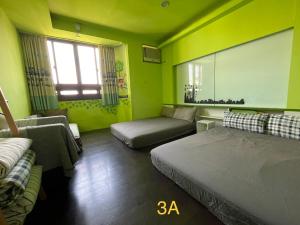 Area soggiorno di HeMei Homestay