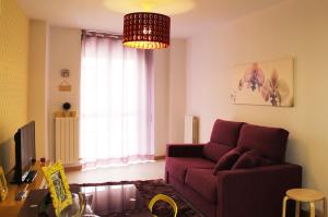 Zona de estar de Apartamentos Vino y Camino