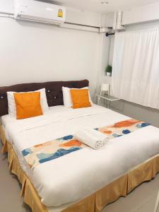 Postel nebo postele na pokoji v ubytování 101 SEOUL HOSTEL (101 โซล โฮสเทล)