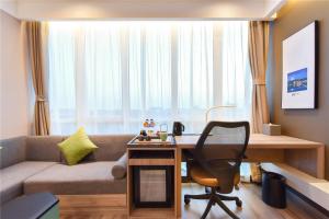 Posezení v ubytování Atour Hotel Headquarter Base Beijing