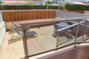 Balkón nebo terasa v ubytování Albir Palace