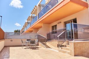 Balkón nebo terasa v ubytování Albir Palace