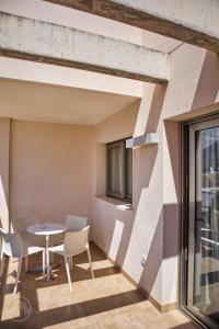 Balkón nebo terasa v ubytování Albir Palace