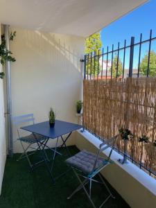 Balkón nebo terasa v ubytování Aux portes de Paris