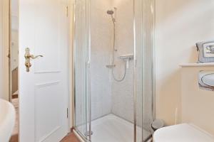 Ein Badezimmer in der Unterkunft Friesenhörn, App. 4 links