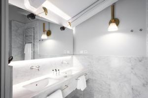 Koupelna v ubytování Senato Hotel Milano