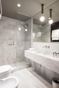 Koupelna v ubytování Senato Hotel Milano