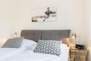 Ein Bett oder Betten in einem Zimmer der Unterkunft Haus Seaside
