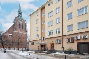 Budova, v ktorej sa apartmán nachádza
