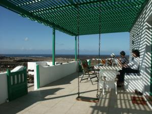 A balcony or terrace at Casa Andrés