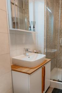 Et badeværelse på Apartment Frost Bjelasnica + 18 billeder