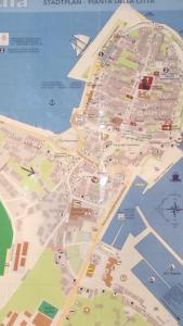 a map of the city of singapore at Apartments An Ni in Korčula