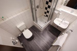 Koupelna v ubytování Arthotel ANA Flair