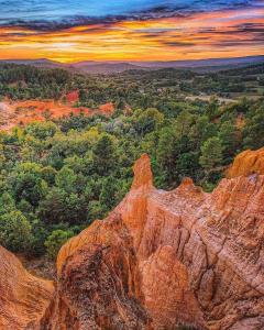 Paesaggio naturale nelle vicinanze della casa vacanze