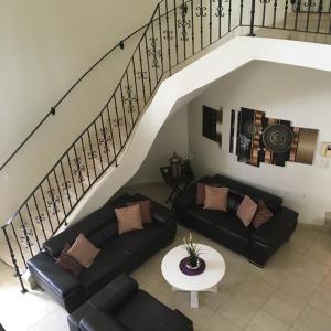 Posezení v ubytování Villa Unique