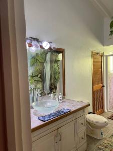 Ett badrum på Aura Dominica