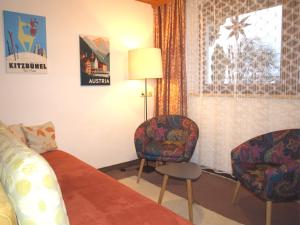 Posezení v ubytování Appartement im Dorf