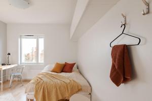 Katil atau katil-katil dalam bilik di Studio apartment in lake views