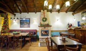Restaurace v ubytování Agios Germanos