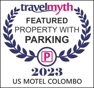 Certifikát, hodnocení, plakát nebo jiný dokument vystavený v ubytování US Motel Colombo