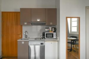 Kuchyň nebo kuchyňský kout v ubytování Paris, Opéra 6...une balade romantique