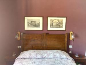 Postel nebo postele na pokoji v ubytování Albergo Villa Sorriso
