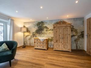 Posezení v ubytování Gartenhaus Zur Kröllin