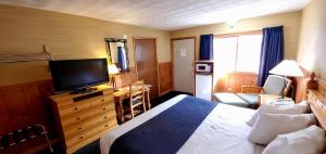 TV a/nebo společenská místnost v ubytování The Lake Motel