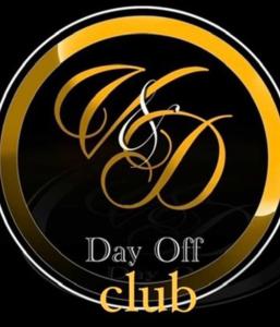a day off club logo on a black background at Day Off Club in Skopje