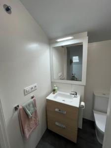 Ett badrum på Duplex Casa da barbeira